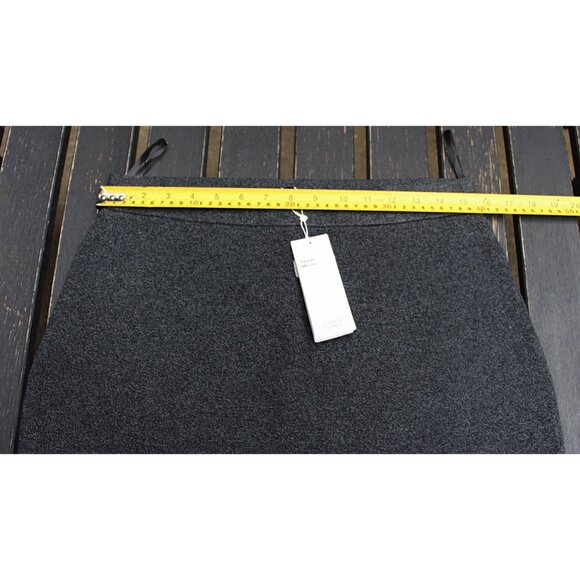 New w/Tags - Eileen Fisher Sleek Tencel Merino Pencil Skirt, Charcoal, Med - Picture 10 of 11